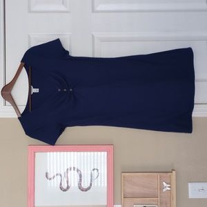 Simple Navy Dress